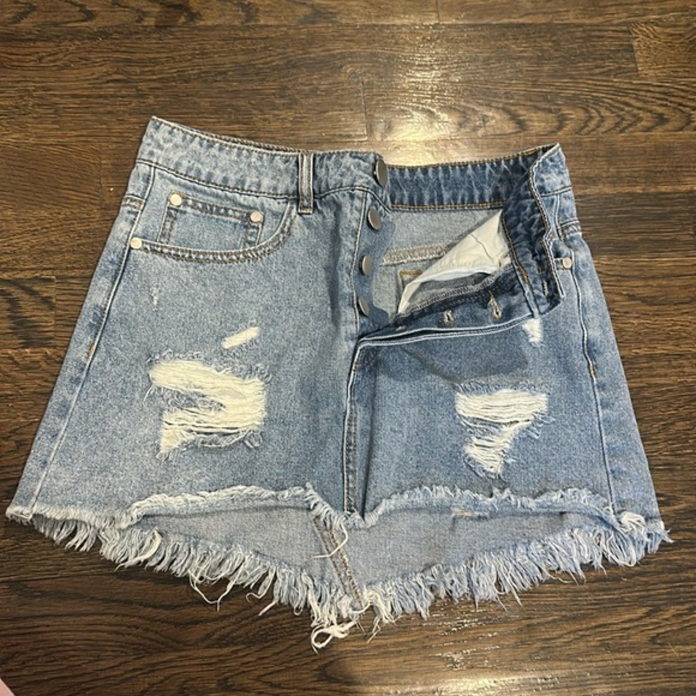 Jean‎ Skirt